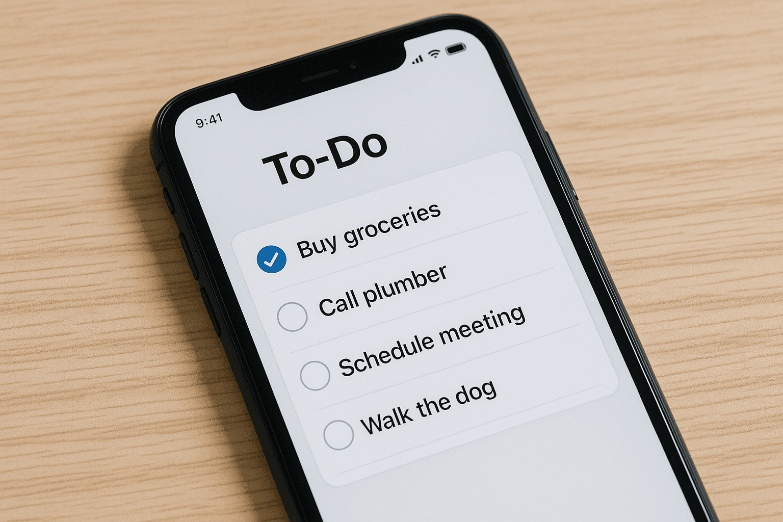 ToDo: Mobile App